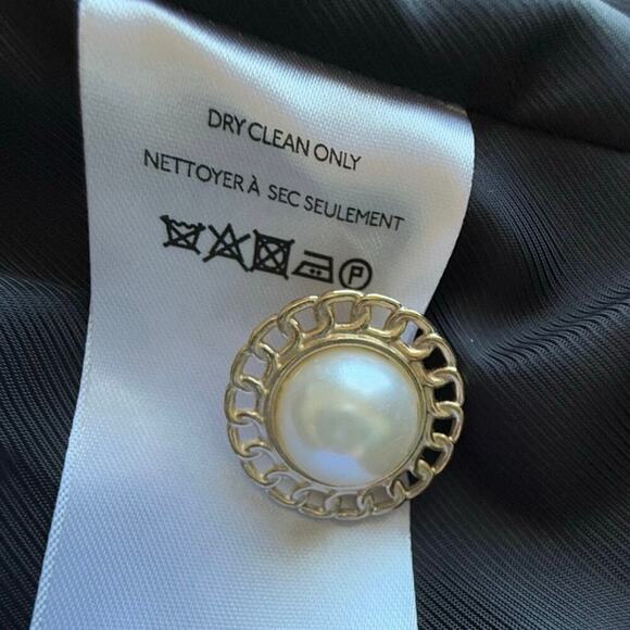 NWT MAEVE By Anthropologie Tweed Jacket Women's Size 2 Black & White - Picture 10 of 12